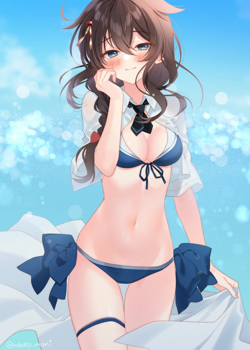 shigure and shigure kai san (kantai collection) drawn by naoto_(tulip)