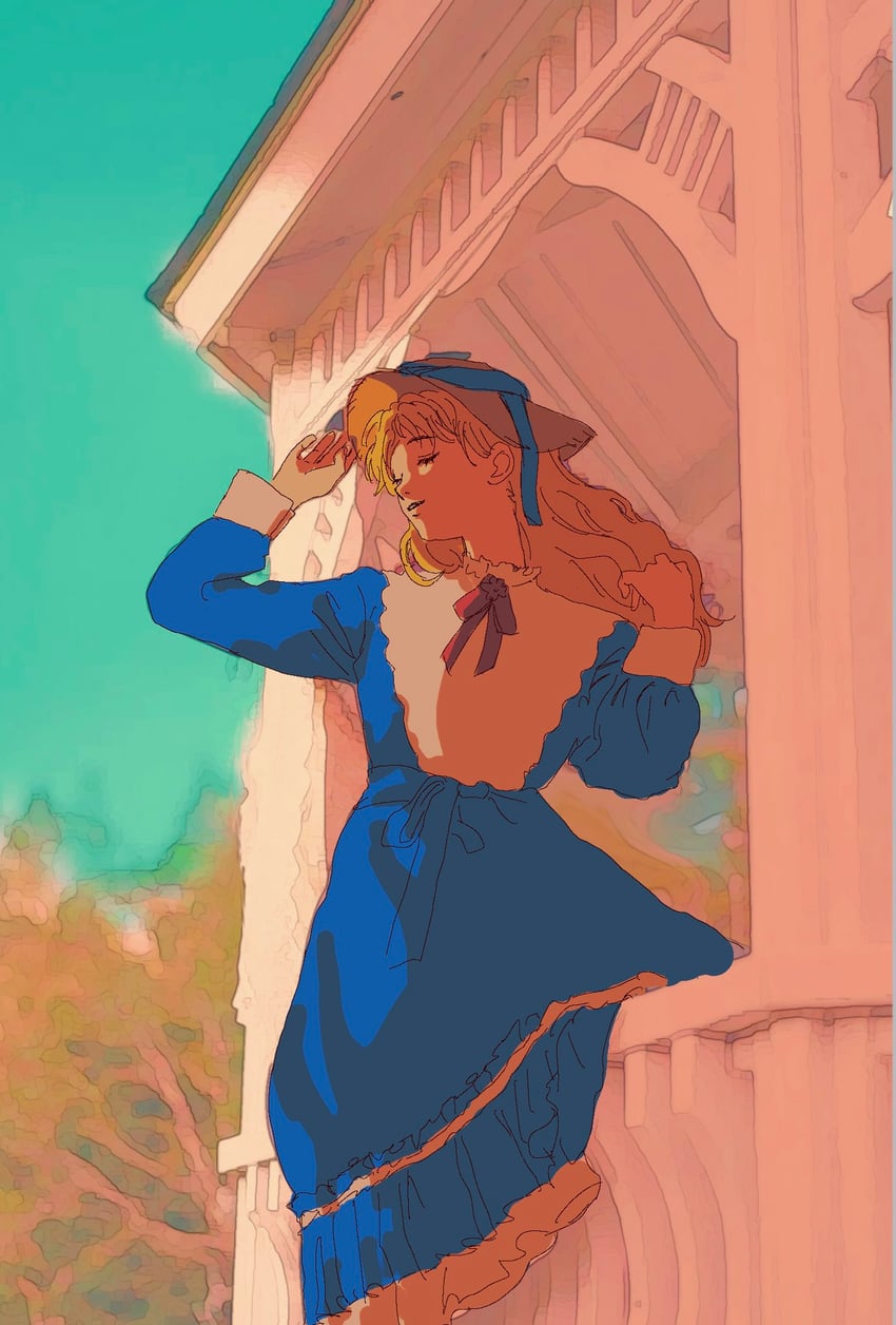 erina pendleton (jojo no kimyou na bouken and 1 more) drawn by popopcp
