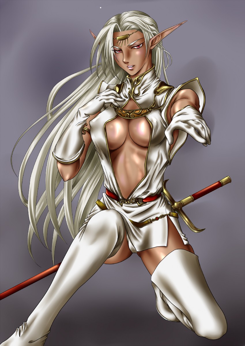 pirotess (record of lodoss war) drawn by raite