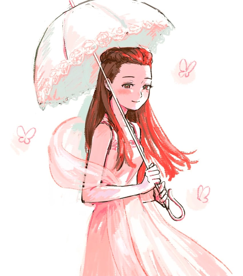 dahlia hawthorne and iris (ace attorney and 1 more) drawn by renshu_usodayo