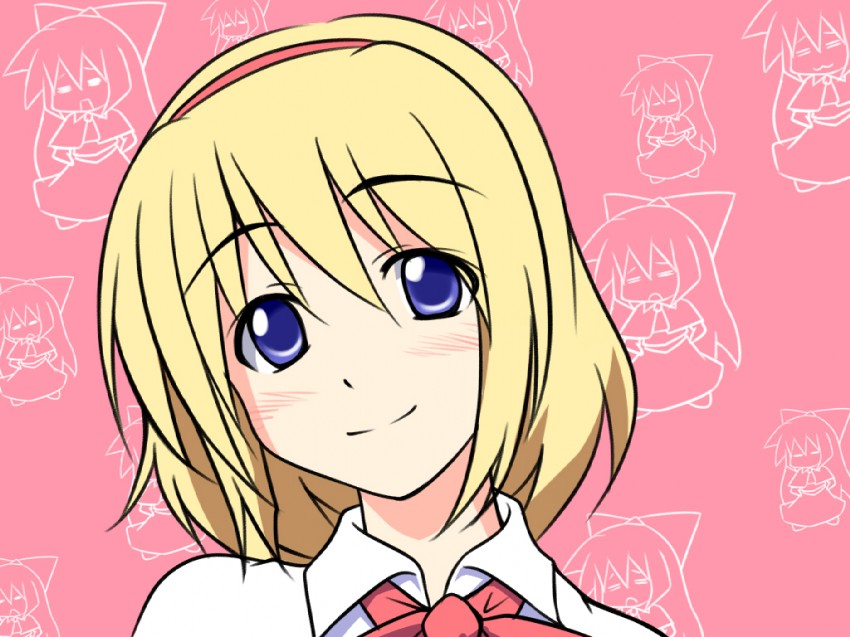 alice margatroid and shanghai doll (touhou and 1 more) drawn by nirap