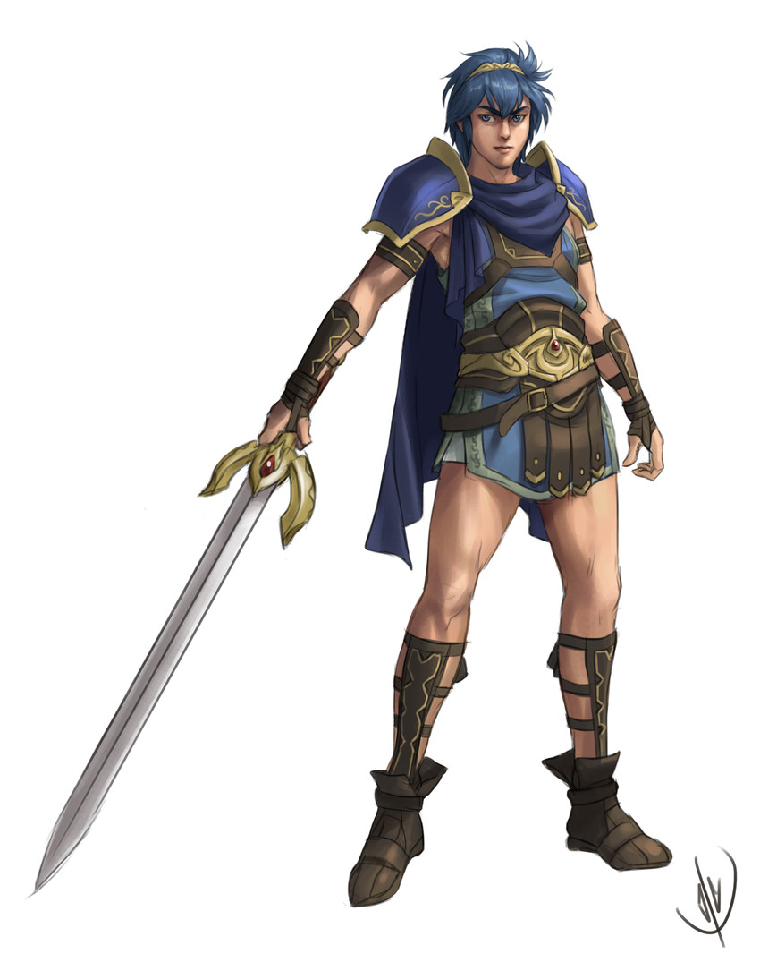 marth (fire emblem and 2 more) drawn by john_dimayuga