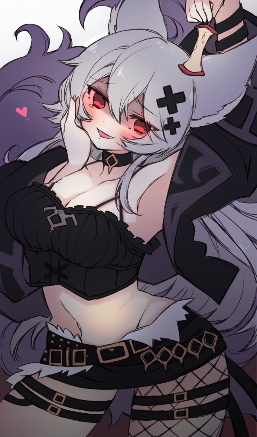 nier and alter ego malevolent (granblue fantasy) drawn by k0bo43