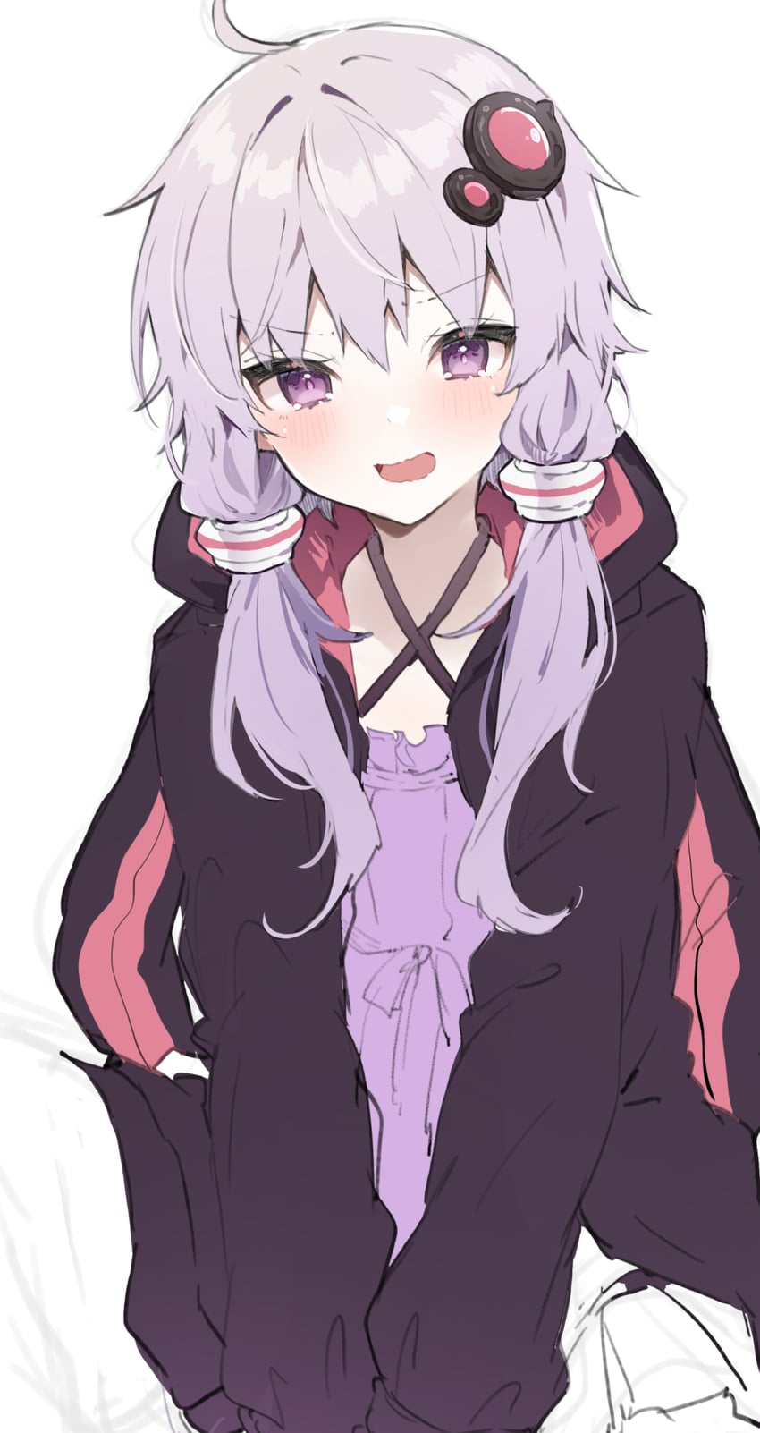 yuzuki yukari (vocaloid and 1 more) drawn by ikeuchi_tanuma