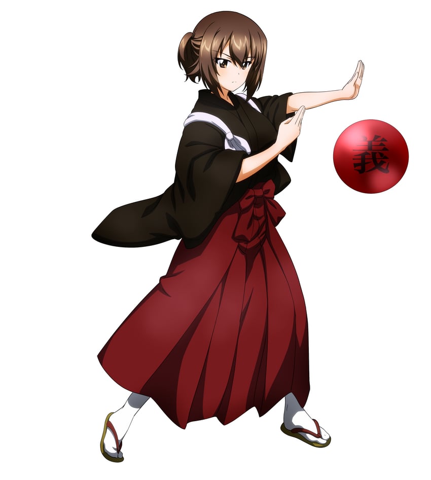 nishizumi maho and inukawa sousuke yoshito (girls und panzer and 1 more) drawn by key_(gaigaigai123)