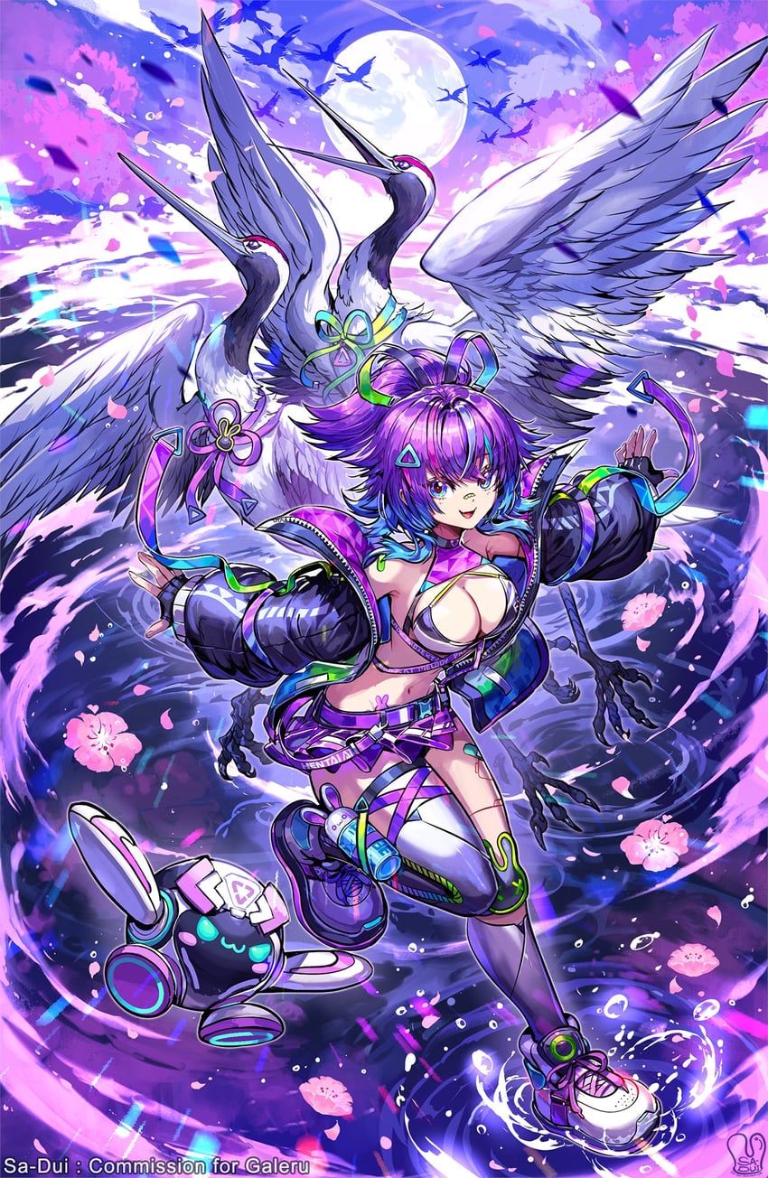 melody, t0m, and melody sukisha (vshojo) drawn by sa-dui
