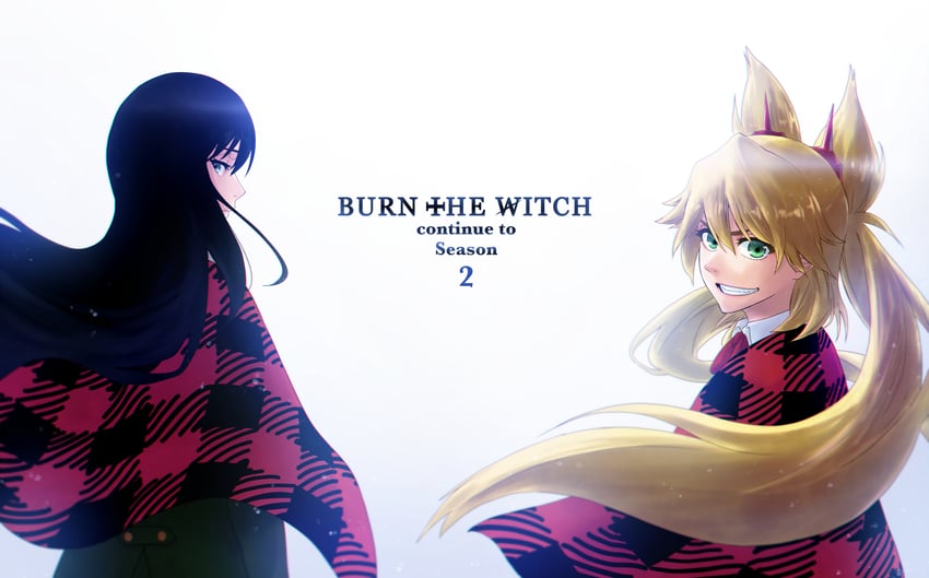 niihashi noel and ninny spangcole (burn the witch) drawn by mitarashi_(5333069)
