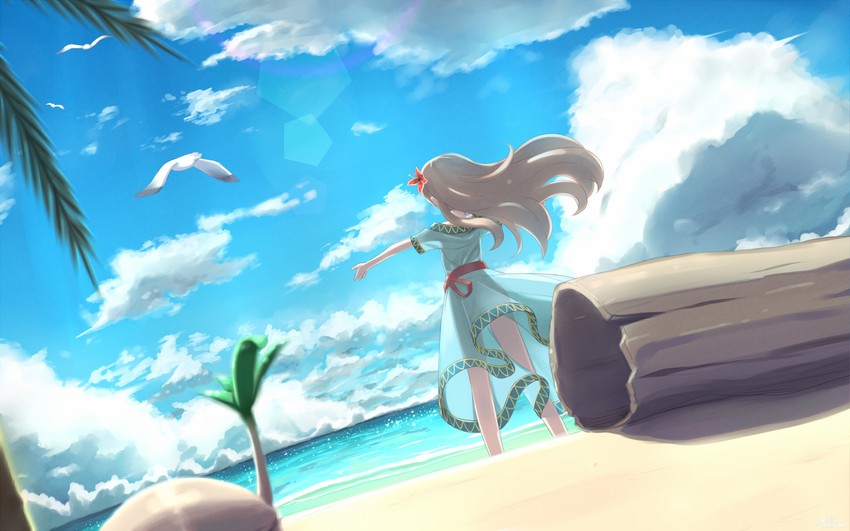 marin (the legend of zelda and 1 more) drawn by mille