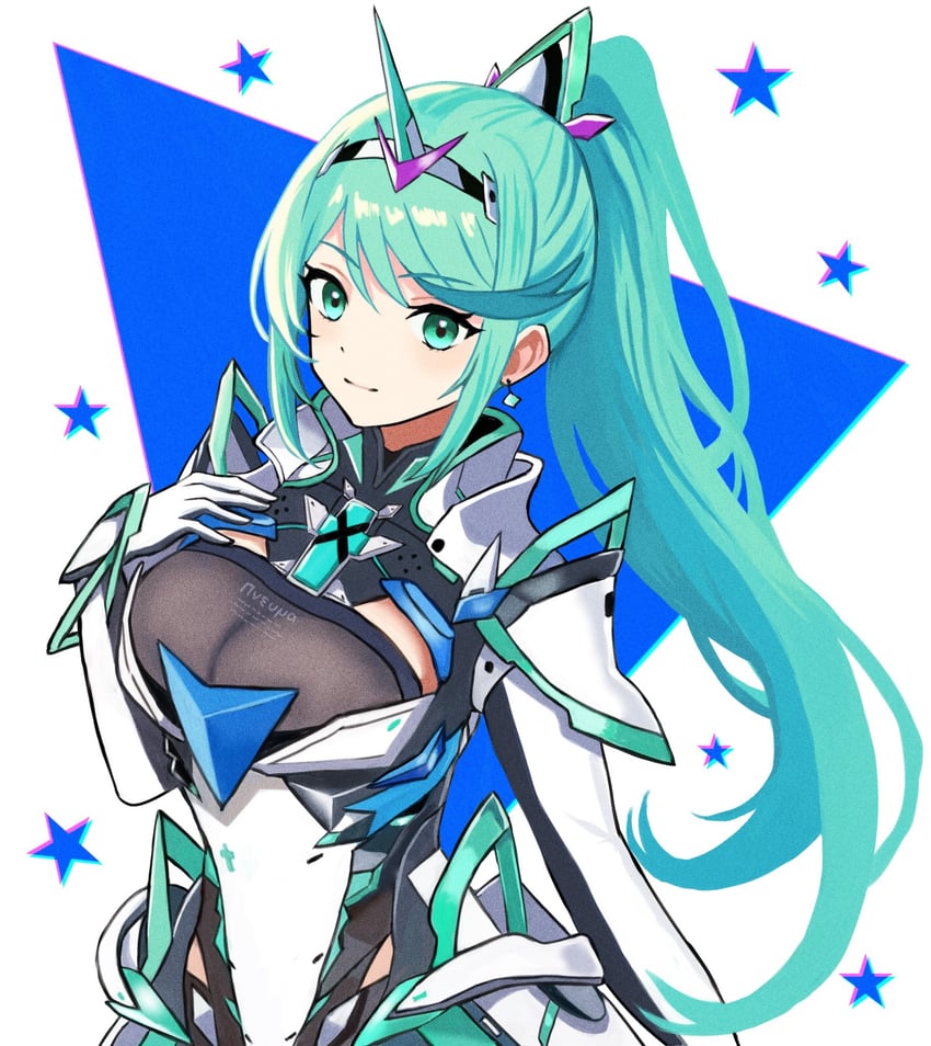 pneuma (xenoblade chronicles and 1 more) drawn by yuurururun