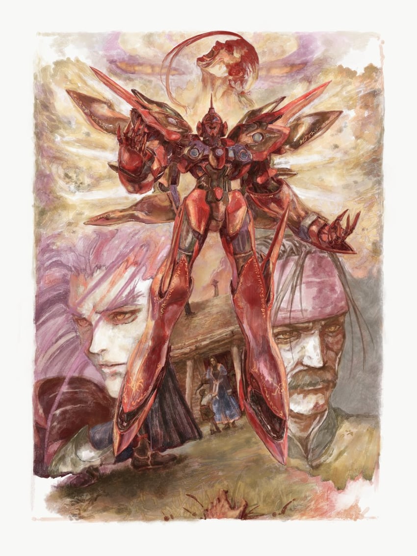 fei fong wong, id, weltall-id, khan wong, and karen wong (xenogears) drawn by kosibahara