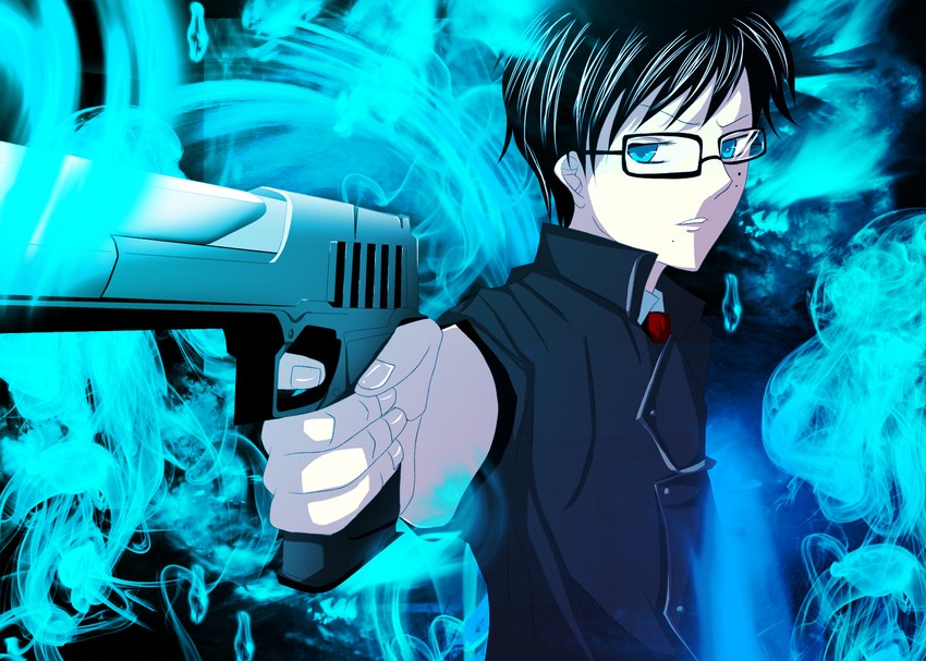 okumura yukio (ao no exorcist) drawn by toshi_(1-147)