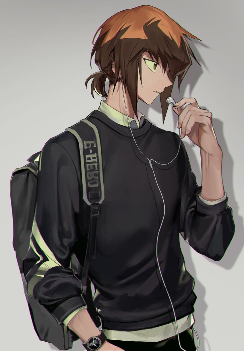 yuki judai (yu-gi-oh! and 1 more) drawn by cocaduel