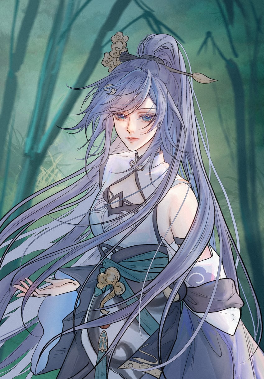 fu hua (honkai and 1 more) drawn by li_hua_(xinjinjumin851089859809)