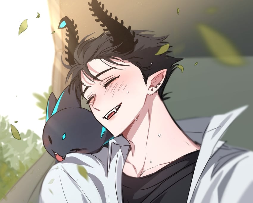 ren zotto and renvader (nijisanji and 1 more) drawn by yoy_(0yyoyy0)