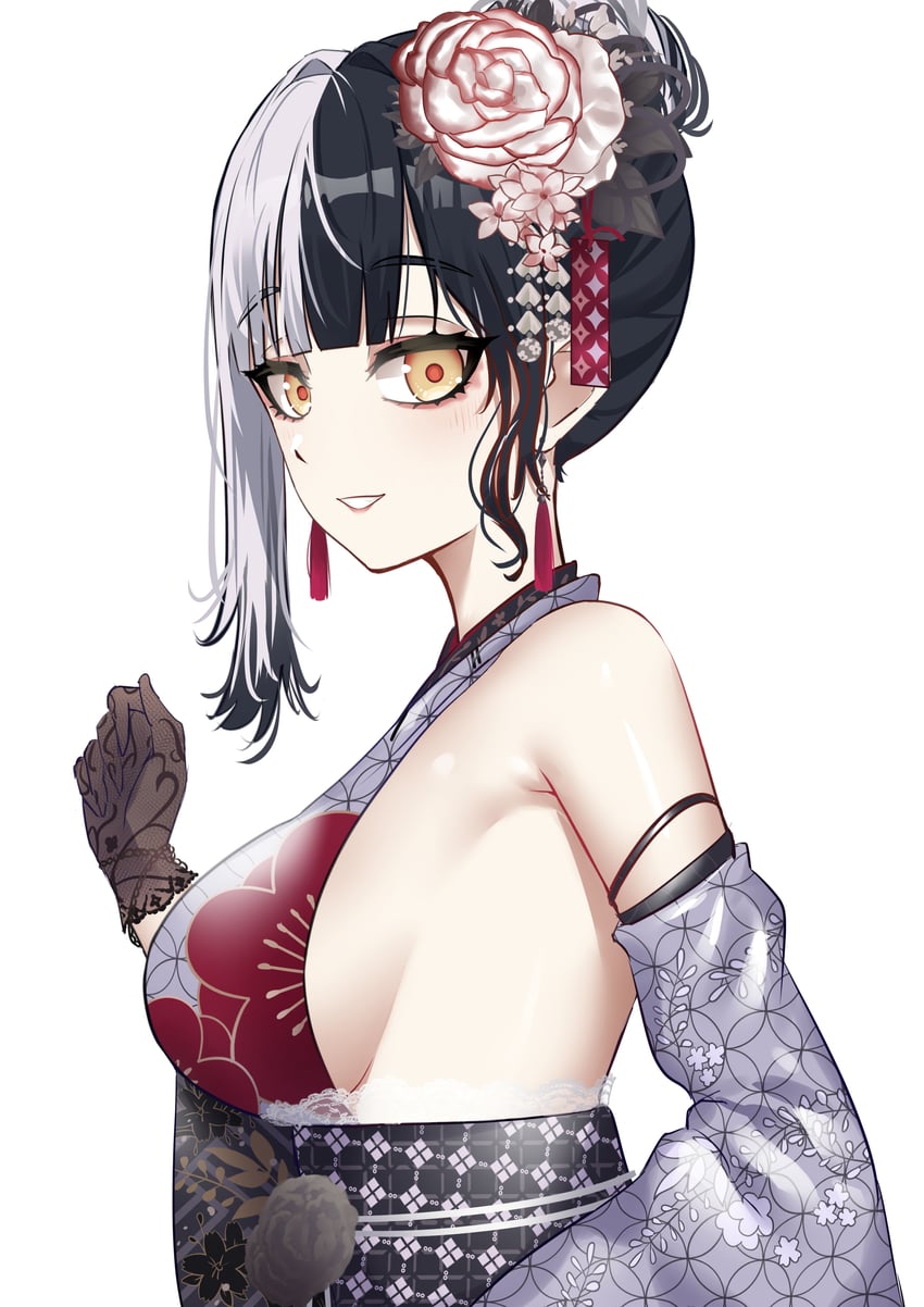 shiori novella (hololive and 1 more) drawn by rebelium