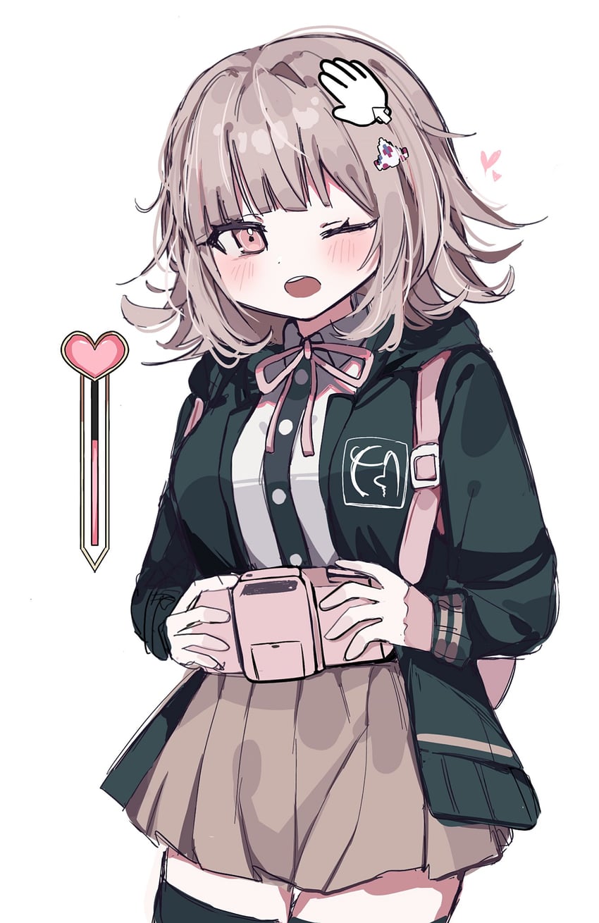 nanami chiaki (danganronpa and 1 more) drawn by ringo_ame_no_ria