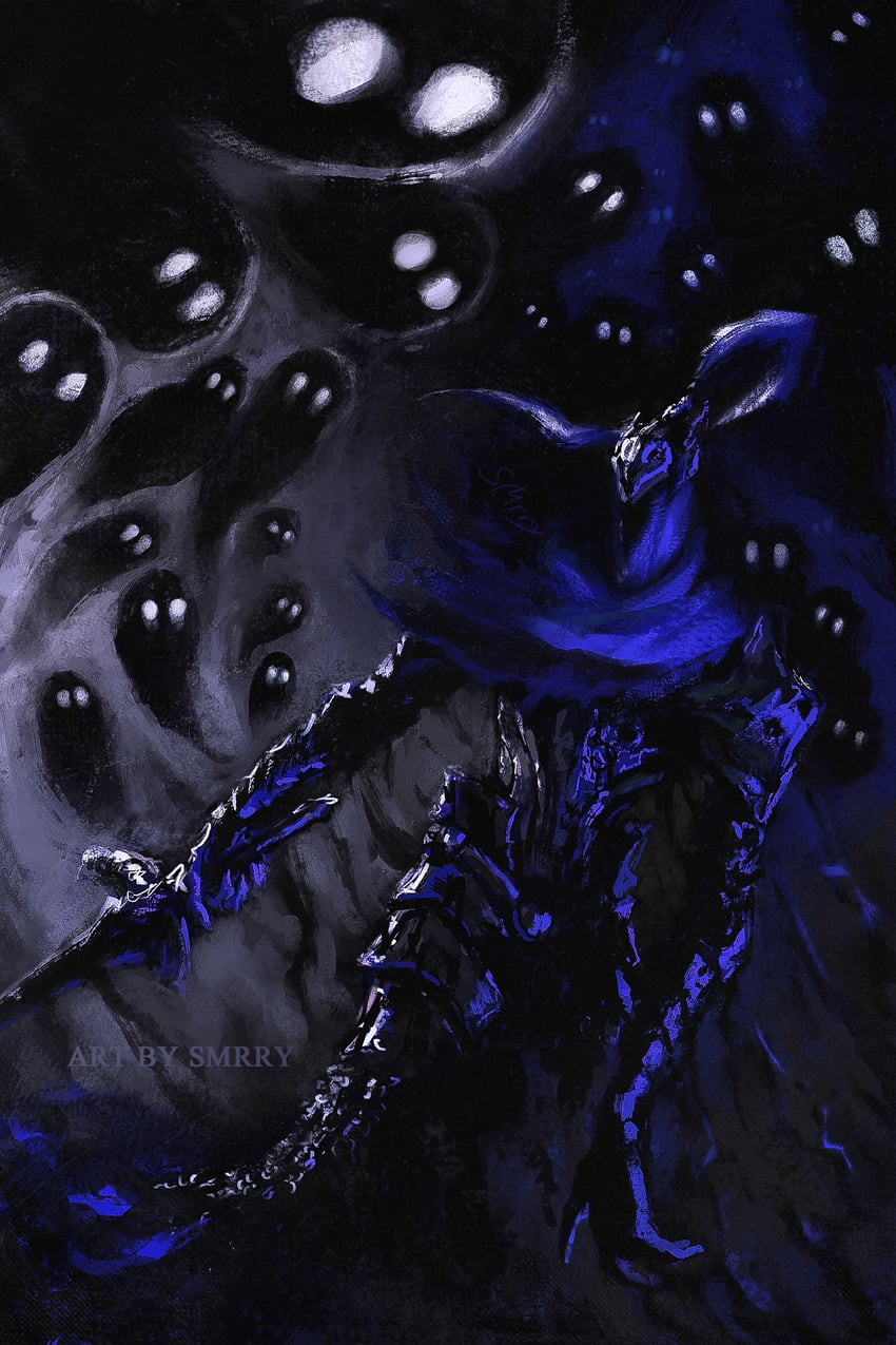 artorias the abysswalker (dark souls and 1 more) drawn by bloodexer
