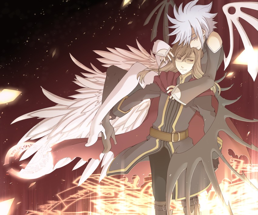 jade curtiss and gelda nebilim (tales of and 1 more) drawn by aduna