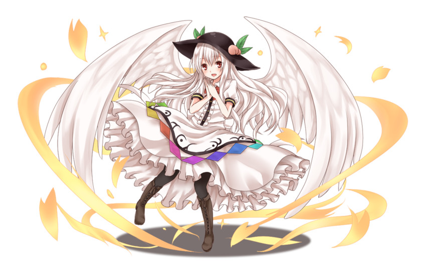 hinanawi tenshi and g-tenko-r (touhou and 2 more) drawn by awai_shiro