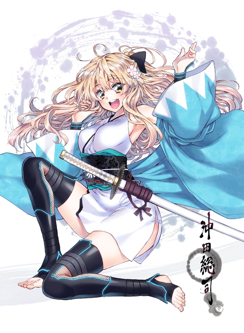 okita souji (fate and 2 more) drawn by takanashi_ringo
