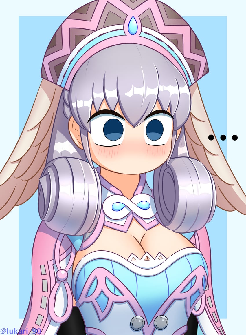 melia antiqua (xenoblade chronicles and 2 more) drawn by lukari