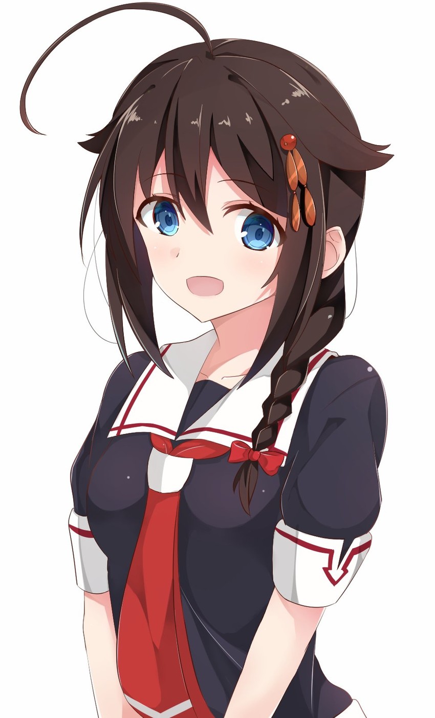 shigure and shigure kai ni (kantai collection) drawn by yoriha_yashiro