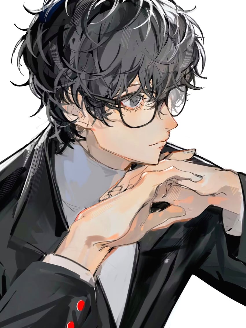 amamiya ren (persona and 1 more) drawn by binxngchng1