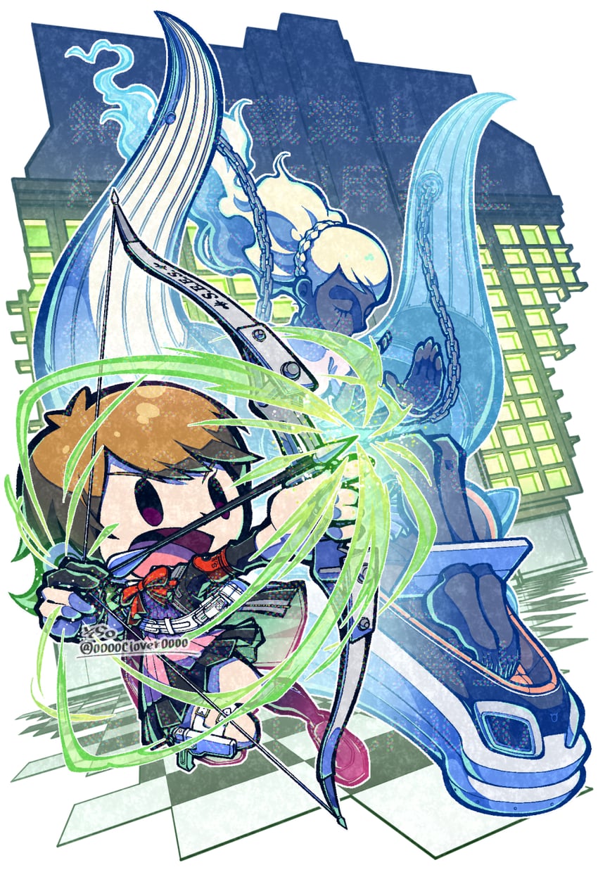 takeba yukari and io (persona and 2 more) drawn by 04sora40