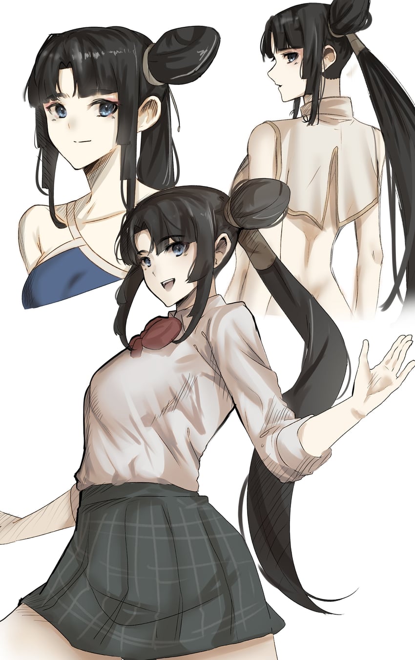 ushiwakamaru (fate and 1 more) drawn by code_nt