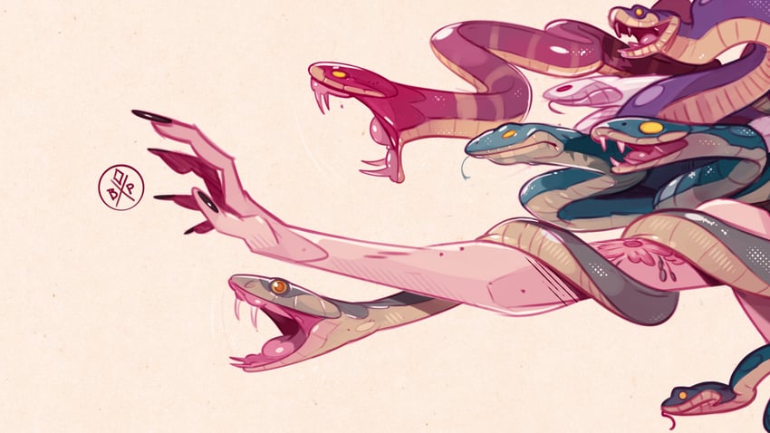 medusa (original and 1 more) drawn by benjaminpaulus