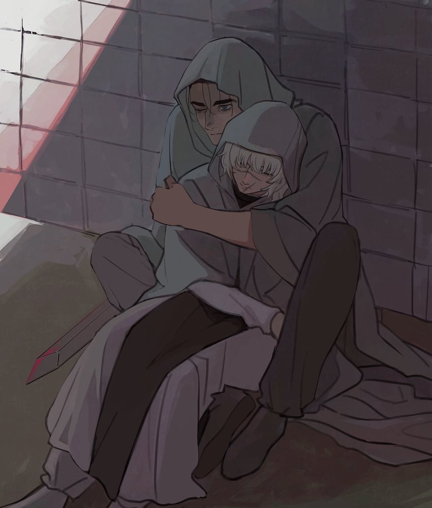 badeni and oczy (chi.: chikyuu no undou ni tsuite) drawn by yuyuyuyriri