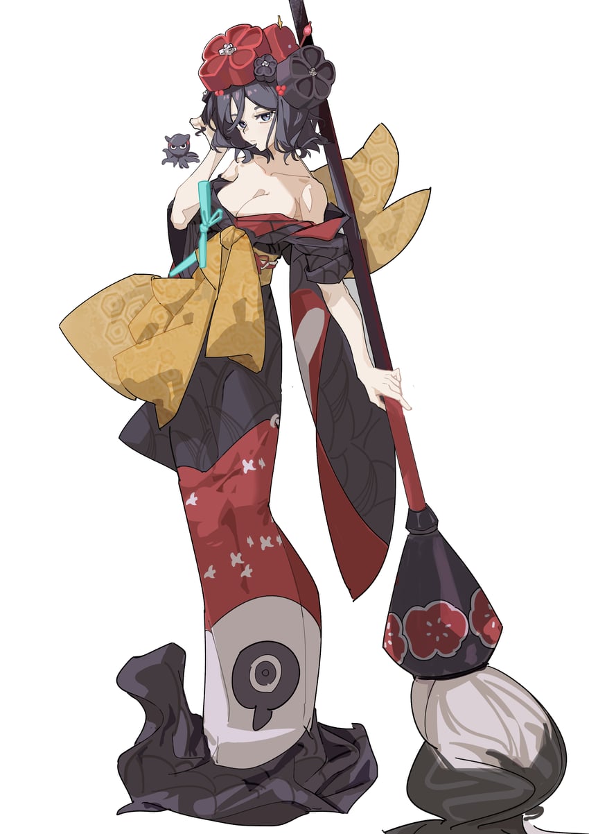 katsushika hokusai and tokitarou (fate and 1 more) drawn by moyao_(moyao27550711)