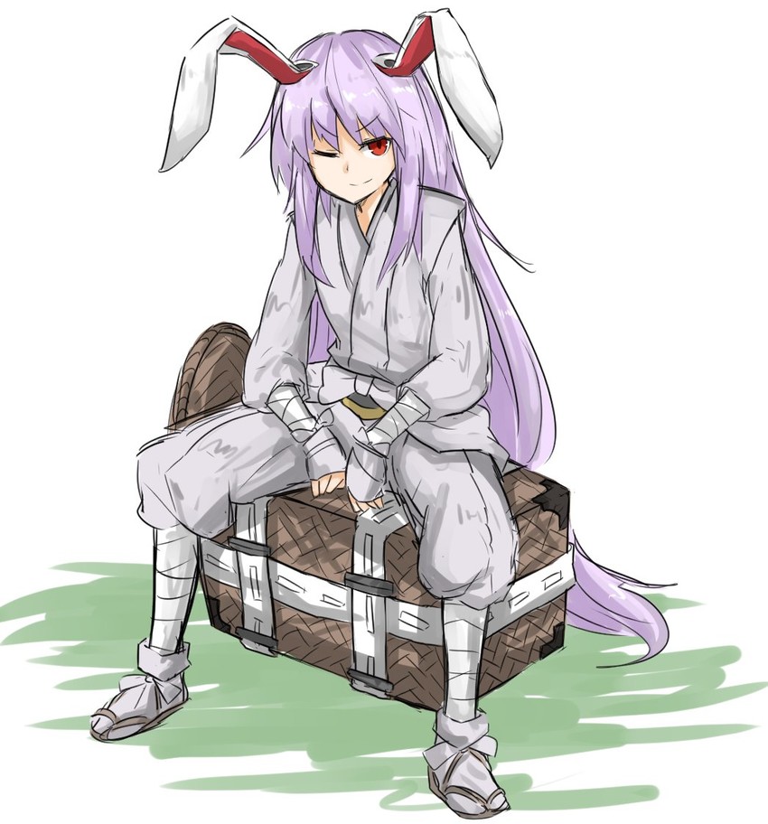 reisen udongein inaba (touhou and 1 more) drawn by kankan33333
