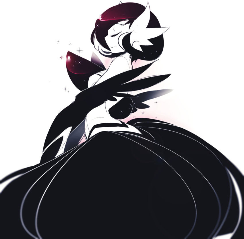 gardevoir and mega gardevoir (pokemon and 1 more) drawn by obj_shep