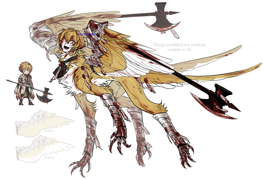 sinclair (project moon and 1 more) drawn by ohzv