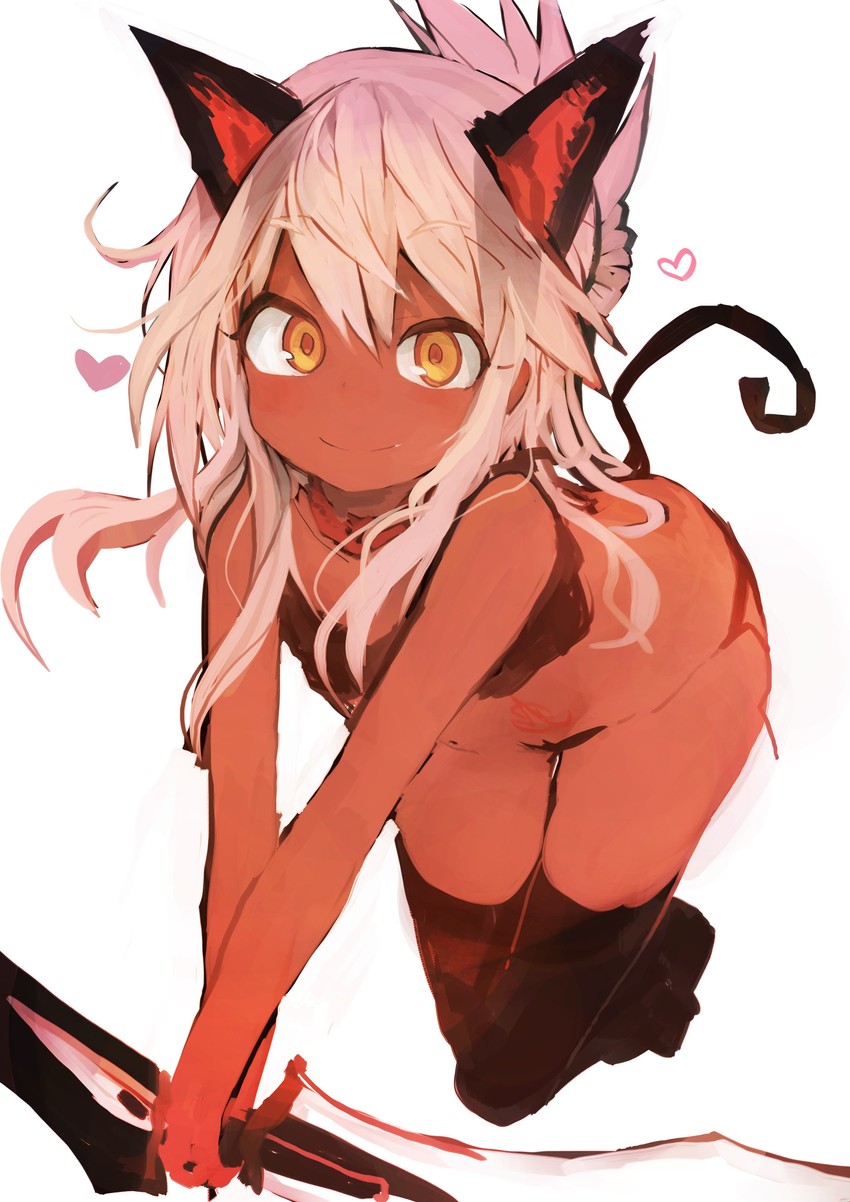 chloe von einzbern (fate and 1 more) drawn by kaamin_(mariarose753)