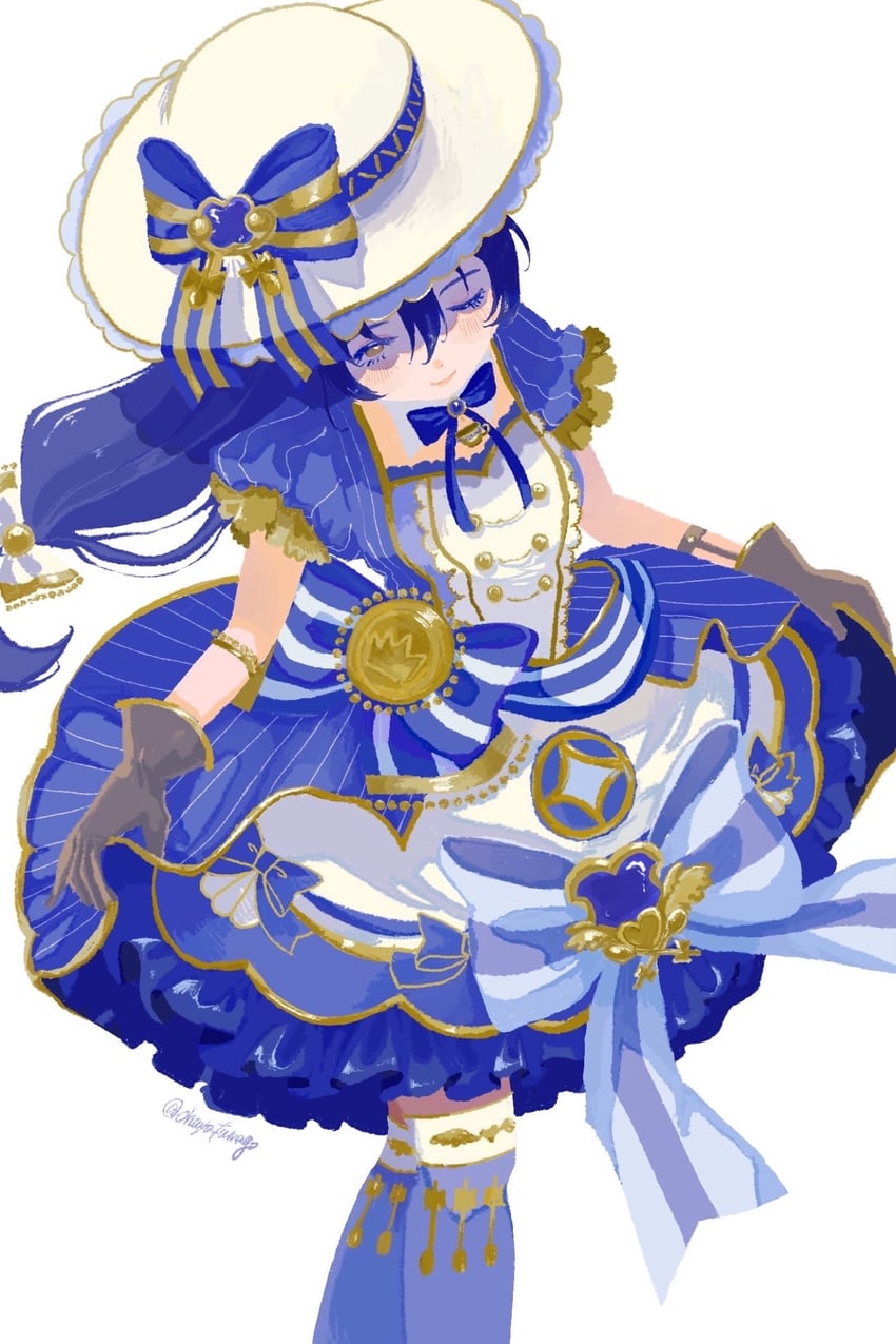 sonoda umi (love live! and 2 more) drawn by ohayo_tamago