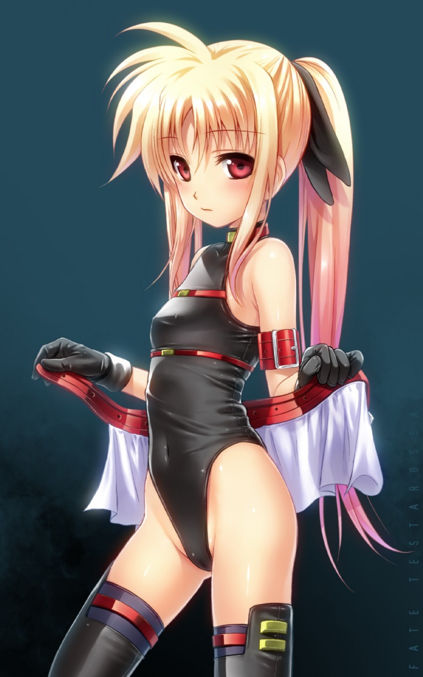 fate testarossa (lyrical nanoha and 2 more) drawn by 40010prototype