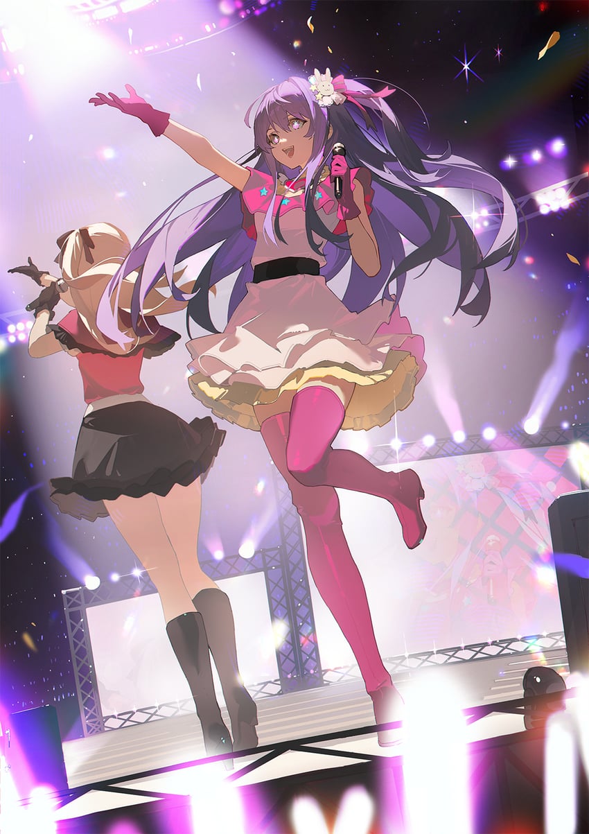 hoshino ai and hoshino ruby (oshi no ko) drawn by sanng