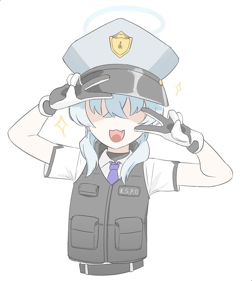 valkyrie police academy student (blue archive) drawn by shenqi_xiaohuang