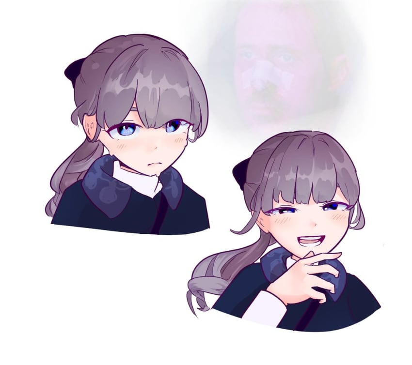 lapwing and k (vrchat and 2 more) drawn by firlox228