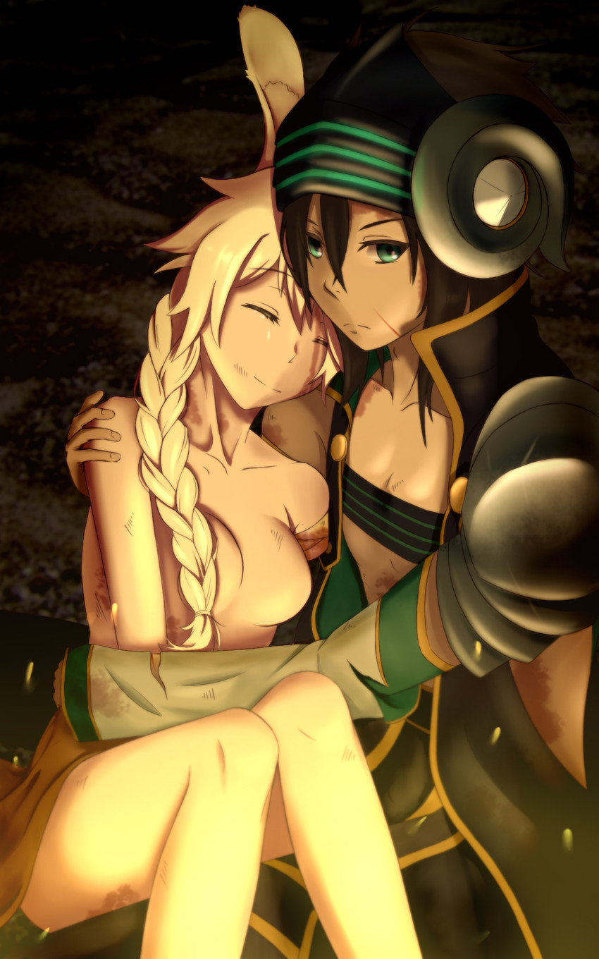 nachetanya loei piena augustra and goldov auora (rokka no yuusha) drawn by vivid507