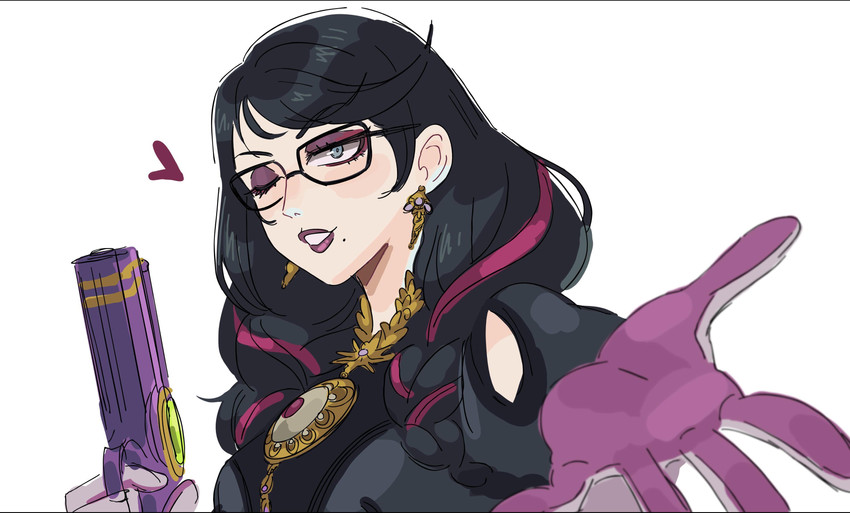 bayonetta (bayonetta and 1 more) drawn by kiana_mai