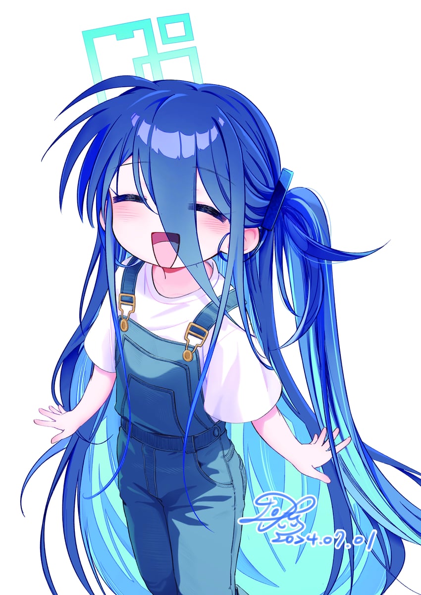 aris (blue archive and 1 more) drawn by dofus_(icyboon)