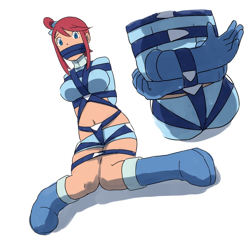 skyla (pokemon and 1 more) drawn by nishin89