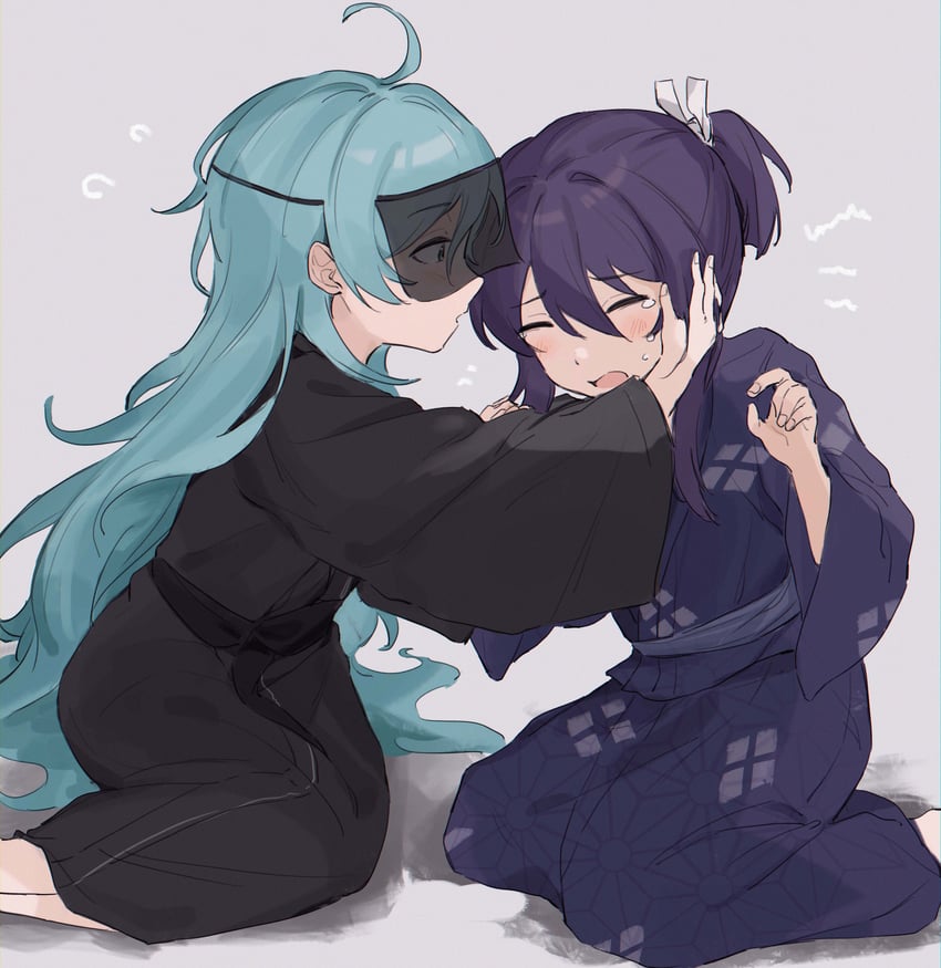 kanzaki souma and shinkai kanata (ensemble stars!) drawn by doui