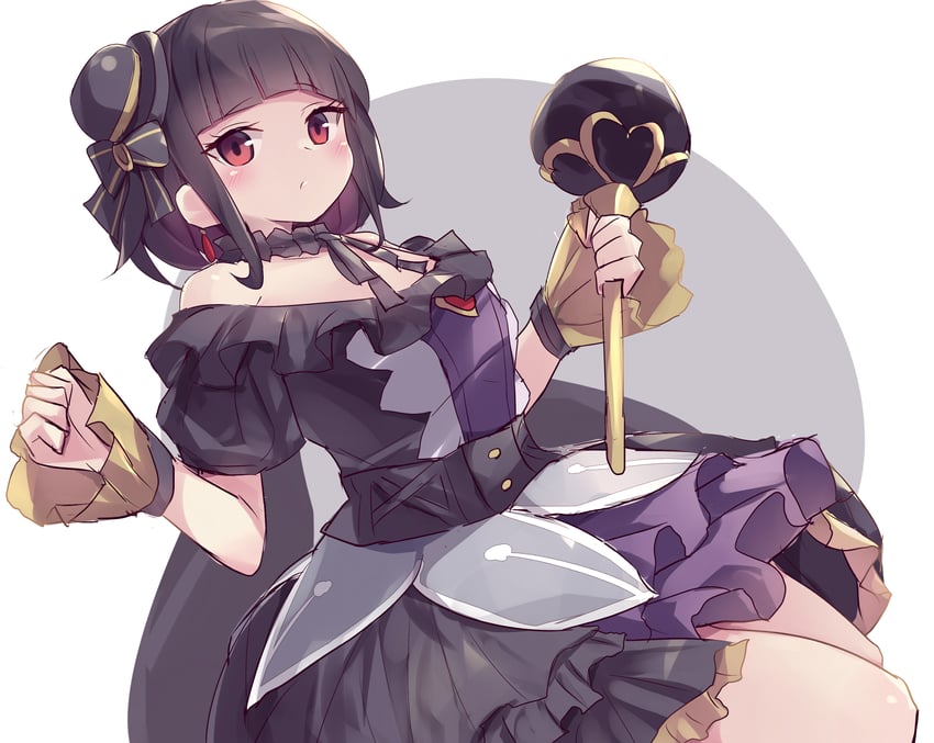 underworld goddess of the closed world and moon of the closed heaven (yu-gi-oh!) drawn by kanzakietc