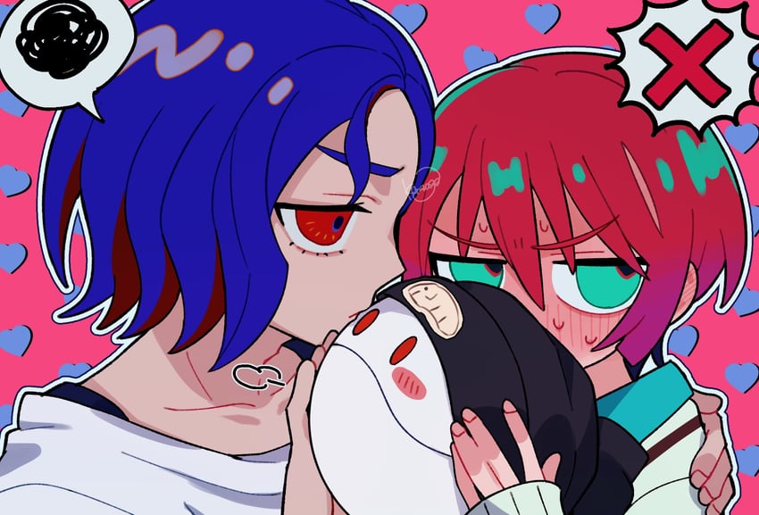 amate yuzuriha, haro, and shuji ito (gundam and 1 more) drawn by karaage_bentou_(28grtm)