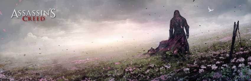assassin's creed drawn by chaoyuan_xu