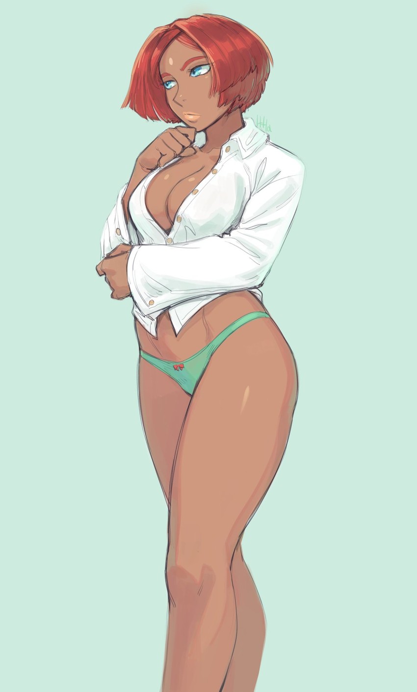 giovanna (guilty gear and 1 more) drawn by ittla